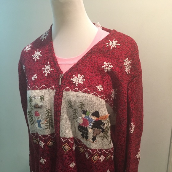 🎄HOLIDAY SWEATER 🌲 Jacket - Picture 7 of 7